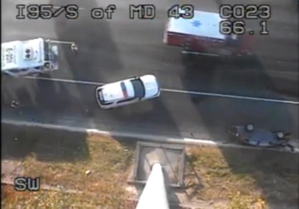 I-95 Crash White Marsh Rollover 20241106