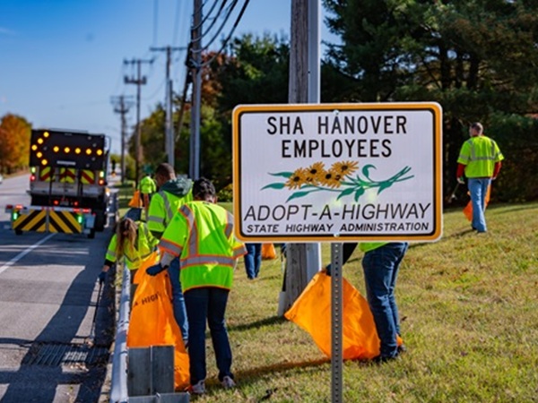 SHA Hanover employees adopt a highway