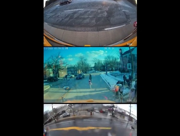 Baltimore County School Bus Camera Footage 202502