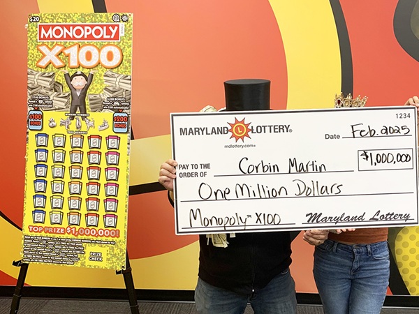 Maryland Lottery Corbin Martin Winner