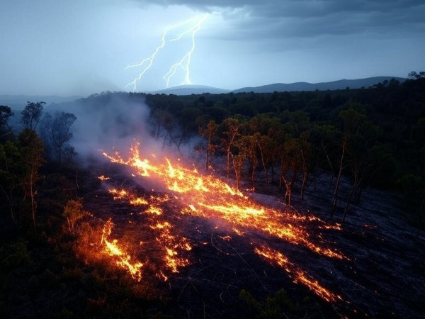 Brush Fire Thunderstorm