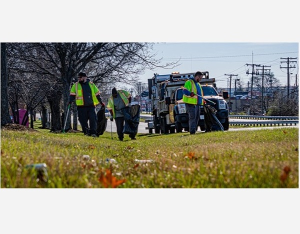 MDOT Operation Clean Sweep Golden Ring Martin Boulevard 2025
