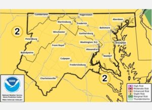NWS Baltimore Severe Weather Outlook 20250304