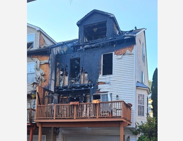 Owings Mills MD House Fire 20250326