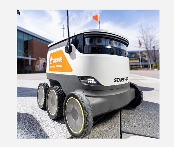 Towson University Starship Technologies Food Delivery Robots