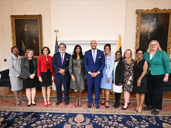 Governor Wes Moore Swears In New Leadership Positions 202504