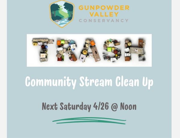 Gunpowder Valley Conservancy Earth Day Stream Cleanup 20250426