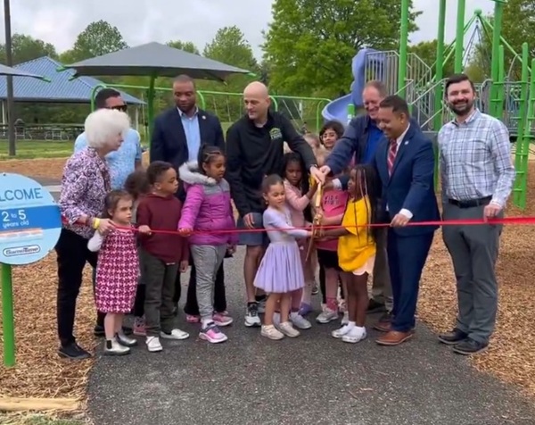 Honeygo Park Playground Ribbon-Cutting 20250426
