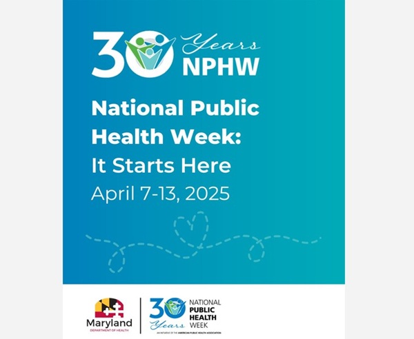 Maryland Department of Health Public Health Week 2025