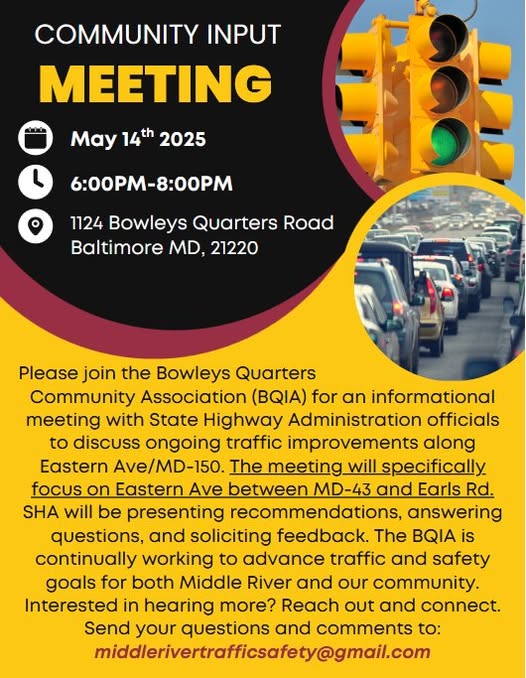 Maryland SHA Eastern Avenue Meeting 20250514