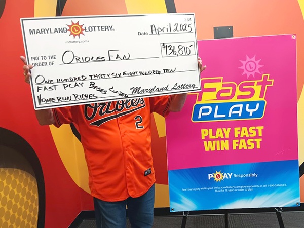 Orioles Fan 136K Jackpot 20250411