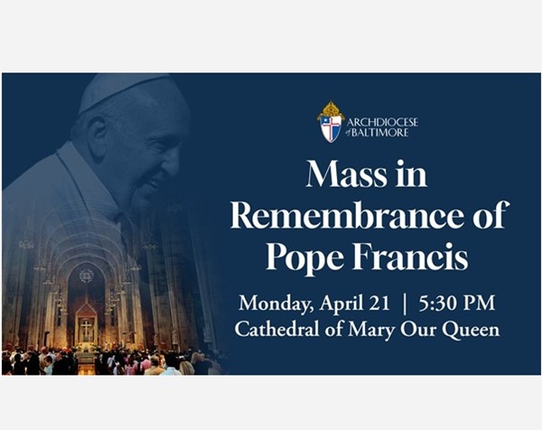 Pope Francis Memorial Mass Baltimore 20250421