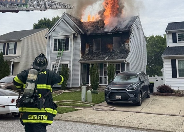 Edgewood MD House Fire 20250520