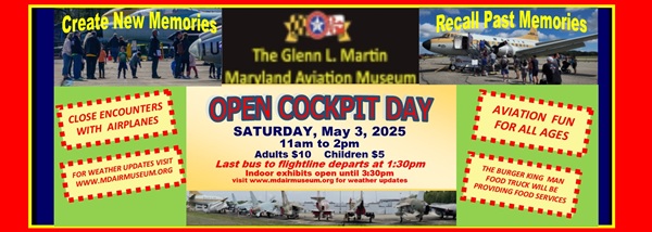 Glenn L. Martin Museum Open Cockpit Day 20250503