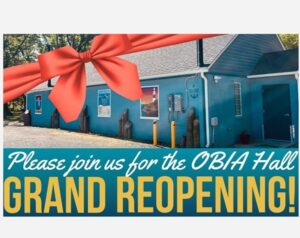 Oliver Beach Improvement Association Community Hall Grand Reopening 2025