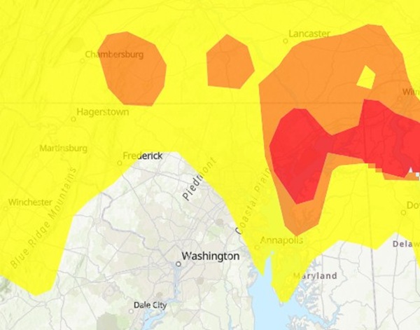 Air Quality Baltimore Harford 20250614
