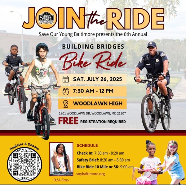 Baltimore County Building Bridges Bike Ride 2025