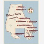Baltimore County July 4 Fireworks List 2025