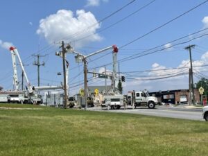 Belair Road Closure Overlea MD 20250606