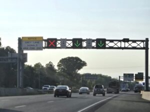 Chesapeake Bay Bridge Lane Indicators