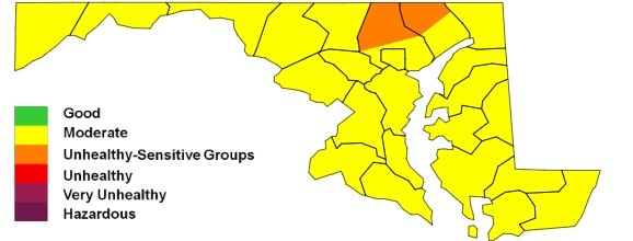 Code Orange Baltimore County 20250605