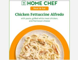 Home Chef Chicken Fettuccine Alfredi
