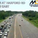 I-695 Parkville MD Vehicle Fire 20250621