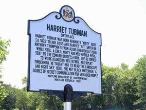 Maryland Harriet Tubman Historical Marker 202506