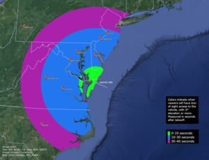 NASA Wallops Rocket Launch Visibility 20250626