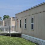 Perry Hall Middle School trailers