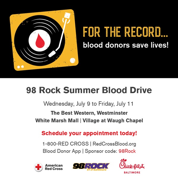 98 Rock Blood Drive 202507
