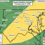 NWS Baltimore Severe Weather Outlook 20250701