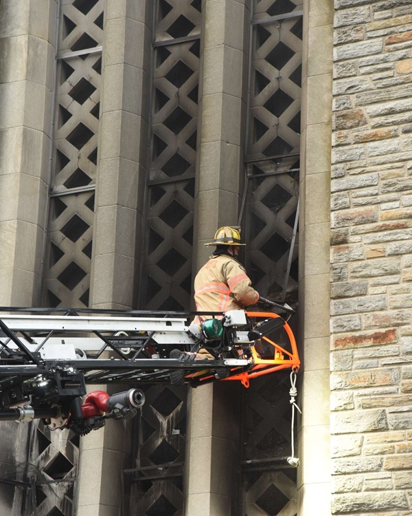 St. Rita's Church Fire 1