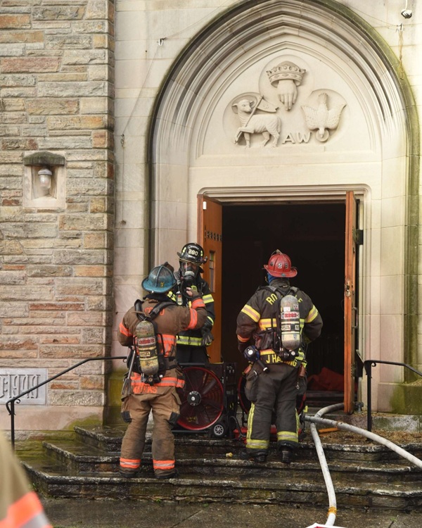 St. Rita's Church Fire