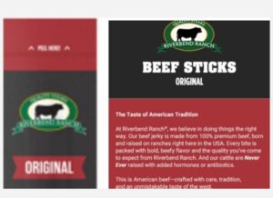 Top Notch Beef Jerky Riverbend Ranch